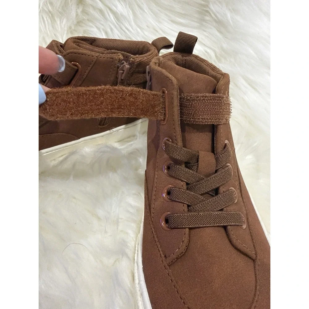 Cat & Jack Robert Sneaker Boots Little Kid Size 1 Streetwear Skater Fall Fashion